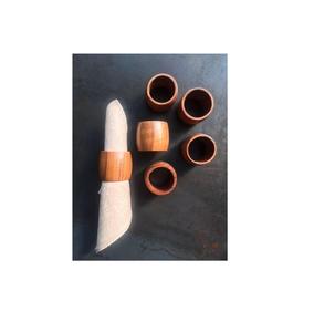 Durable lightweight wooden napkin ring for stylish kitchen <b>dining</b> <b>table</b> <b>settings</b> <b>rustic</b> farmhouse eco friendly accessory - Product Image 1