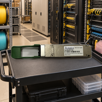TR-FC13T-NAM 100G QSFP28 CWDM4 2km dengan Modul Transceiver Optik hostFEC