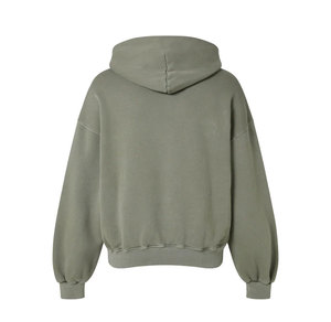 100% coton pulls décontractés pour hommes avec capuche brodée hiver sweats à capuche sans cordon pour hommes - Product Image 2