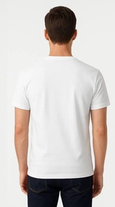Camiseta de Algodón Lisa de Diseño Unisex, de Alta Calidad, para Mayoristas, Personalizable - Product Image 3