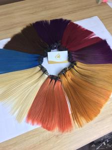 Offre Spéciale pour les clients nigérians, Extension de cheveux 100% humains, cuticules alignées, cheveux péruviens bruts, lisses, balayage Orange - Product Image 6