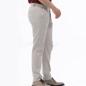 Ropa Casual de Primera Calidad para Comodidad Diaria, Pantalones Chino para Hombre, Corte Ajustado, Tela Elástica, Estilo Moderno para la Temporada de Invierno - Product Image 4