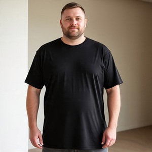 Camisetas de gran tamaño para hombre, ropa informal, transpirable, ligera, de manga corta, holgada - Product Image 2