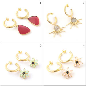 Ttractive-pendientes de hierro viejo, anzuelos anchos - Product Image 2