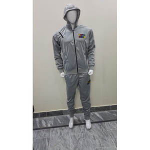 Survêtement pour homme en polyester, toutes couleurs, conçu sur mesure, haut et pantalon, survêtements de fitness de haute qualité - Product Image 1