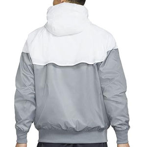 Veste coupe-vent en toile à capuche pour homme, légère, imperméable, coupe-vent, respirante, vêtements décontractés de plein air, vêtements de rue - Product Image 2