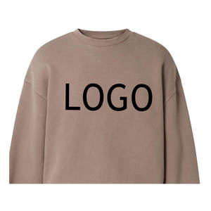 Fabricante de Ropa al por Mayor, Sudadera de Cuello Redondo Extra Grande para Hombre, OEM y ODM, Material de Alta Calidad - Product Image 5