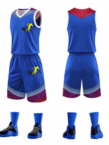 Conjuntos de Uniformes de Baloncesto Antibacterianos Unisex para Adultos de Talla Grande con Estampado Luminoso, Material de Poliéster Ligero, Logotipo Personalizado - Product Image 5