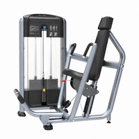 Máquina de Press de Pecho Vertical Comercial con Pila de Pesas de 100 kg, Equipo de Entrenamiento de Fuerza para Pecho Sentado para Gimnasio