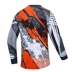 Vêtements de course moto, maillot de motocross BMX, style tendance tout-terrain, impression par sublimation, maillots de qualité supérieure, chemises pour hommes - Product Image 2
