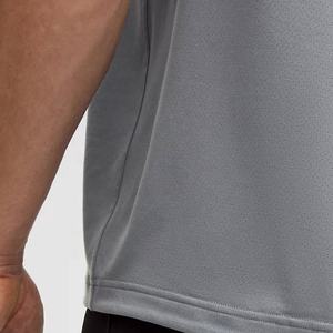 Camiseta sin mangas de verano para hombre, capa Base de algodón transpirable de Color sólido de secado rápido para entrenamiento, estilo informal, logotipo frontal de punto - Product Image 3