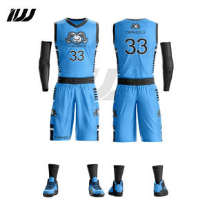 Vente flash, prix bas, ensemble de maillots de basket-ball, qualité d'usine, meilleur prix, nouveau design de maillots de basket-ball - Product Image 2