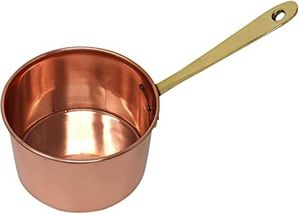 Copper Cooking Pot Sustainable Gold-Finished Dutch Oven Soup Home Kitchen Cookware Eco-Friendly Kitchenware Sauce pan - Product Image 5