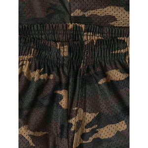 Pantalones Cortos Deportivos al por Mayor, de Algodón, Estilo Jogger, con Corte y Costura Franceses, Bordado Desgastado y Pedrería para Hombre - Product Image 6