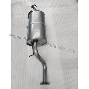 Silenciador trasero de tubo de escape de acero inoxidable para reparación de sistema de escape de coche al por mayor de fábrica para Mitsubishi Pajero V73 V77 V97 V93 - Product Image 1