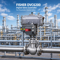 جهاز تحكم رقمي في الصمامات إيمرسون DVC6200 فيشر DVC6205+DVC6215 أحادي الفعل مع تقنية HART