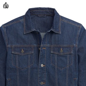 Veste en jean rétro personnalisée homme de qualité supérieure à taux d'usine vente en gros veste d'hiver en jean pour hommes à impression personnalisée - Product Image 4