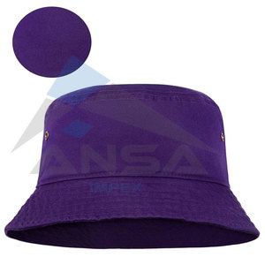 Vente en gros 100% Chapeau seau léger imperméable en coton pour hommes unisexe pliable quatre saisons Style décontracté pour la plage de voyage - Product Image 4