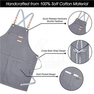 2023 New Arrival Adjustable Barber Aprons Cheap Price Best Quality Barber Aprons - Product Image 6