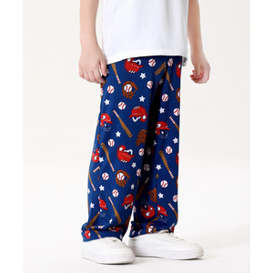 Pantalones de Pijama Transpirables para Niños Pequeños con Piernas Anchas - Product Image 6