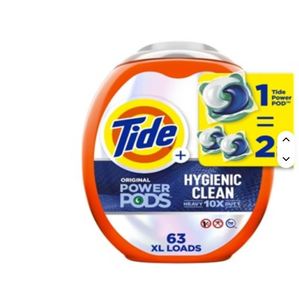 100 Capsules de lessive Ti de Hygienic Clean Heavy 10x Duty PODS originales, 63 unités, disponibles pour les acheteurs en gros - Product Image 1