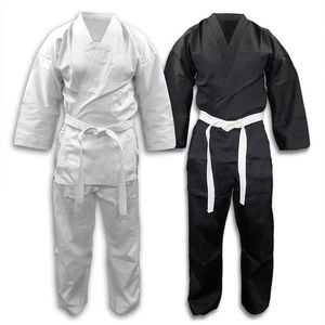 Uniformes ligeros de Karate para hombre de la mejor calidad, venta al por mayor, kimono Jiu Jitsu para artes marciales, ropa de MMA, logotipo frontal, función elástica - Product Image 1