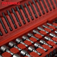 Jeu de 208 embouts de tournevis en acier au chrome-vanadium avec support