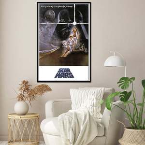 Affiche Star Wars 'A' de style moderne, design artistique mural américain - Product Image 5
