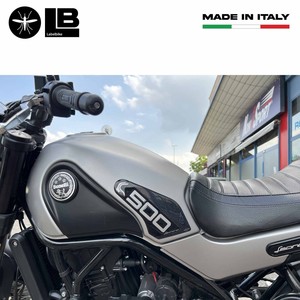 Adesivi Protettivi Laterali 3D per Serbatoio Moto Benelli Leoncino 500, Compatibili con il Modello - Product Image 2