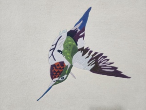 Tapis en laine à poils longs, design moderne, imprimé floral et animal, design personnalisé, tissage à la main, écologique, adapté aux animaux domestiques, haut de gamme - Product Image 2