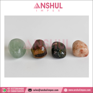 Proveedor indio de juego de piedras preciosas naturales de calidad estándar Potencie sus cualidades de liderazgo Kit de cristales de intención de liderazgo - Product Image 4
