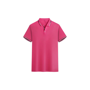 OEM Wholesale Casual Short Sleeve Turn <b>Down</b> Collar 100% Cotton Golf Men's Polo Shirt - Product Image 4