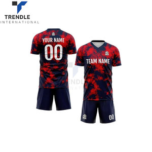 Camiseta de Fútbol Personalizada para Adultos, Nombre del Equipo y Número del Jugador, Ligera, Manga Corta, 100% Poliéster Transpirable, para Hombre y Mujer - Product Image 2