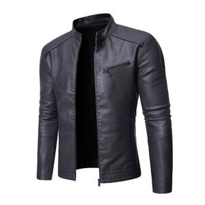 Diseñe sus propias chaquetas de cuero a la moda Chaqueta de cuero de alta calidad para hombre al mejor precio Chaqueta de cuero de manga larga - Product Image 3