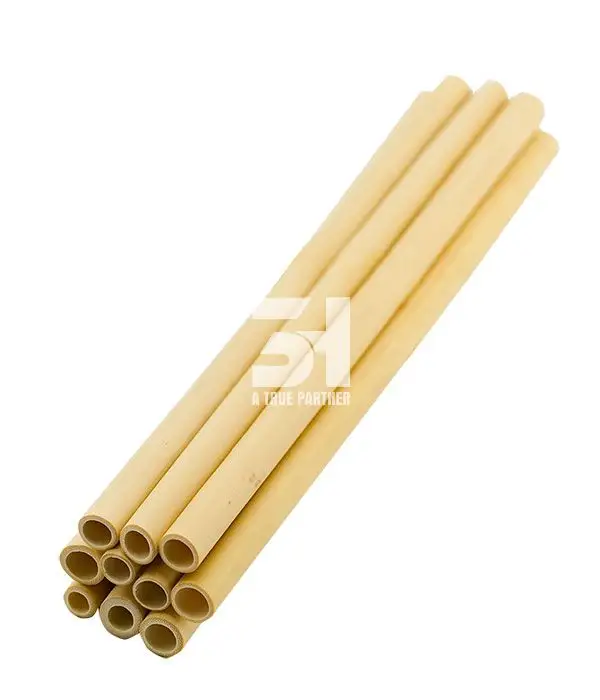 Custom Logo Bamboo Straws For Drinking Made In Vietnam 100% Natural With High Quality