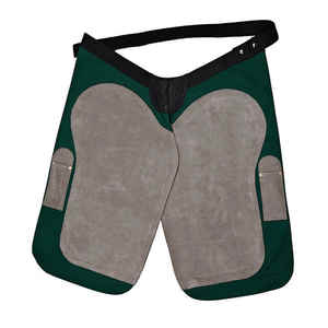 Cómodo delantal de cuero con portaherramientas y correas ajustables hecho para uso diario en el taller - Product Image 4