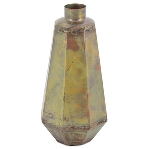 Le vase à fleurs en fer en métal patiné décoratif d'appel intemporel améliore l'esthétique de la maison moderne classique pour les mariages - Product Image 6
