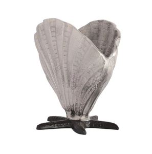 Florero de Aluminio Plateado Personalizado al por Mayor, Decoración Festiva para el Hogar, Decoración de Mesa, Decoración de Hotel, Hecho a Mano en India - Product Image 3