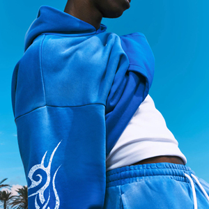 Ropa de calle personalizada de algodón lavado con ácido para hombre, Conjunto de sudadera corta con estampado DGT de talla grande, diseño personalizado para verano invierno con logotipo - Product Image 4