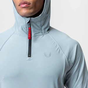 Sweat à capuche d'entraînement pour homme – Léger, respirant, anti-humidité, en molleton 100 % coton pour la salle de sport et les entraînements en extérieur - Product Image 5
