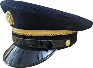 Sombrero de pico de desfile ceremonial personalizado, sombrero de pico de oficial, picos bordados de calidad superior con su propio logotipo - Product Image 4