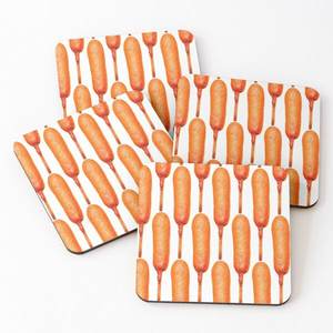 <b>Wood</b> Coasters Yellow Color Printed Tea Serving Coasters 4 Pieces Set Kitchen Ware Mats & Pads <b>Placemat</b> Whole Selling - Product Image 3
