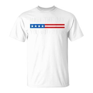 Camiseta Vote for Your Day, Artículo Promocional Personalizable - Product Image 1