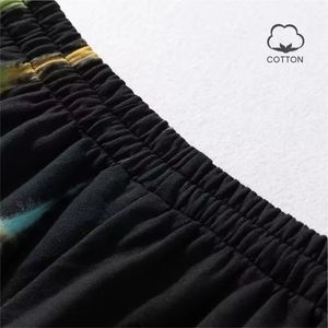 Custom Sports Fleece Shorts Hombres 5 pulgadas 100% algodón Suelto Casual Streetwear Patrón Bolsillos XS - Product Image 5