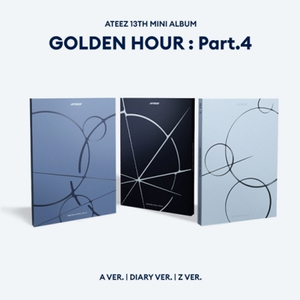 ATEEZ [GOLDEN HOURPART.4] (Versión Normal) CD-Música Pop en Idioma Coreano - Product Image 1