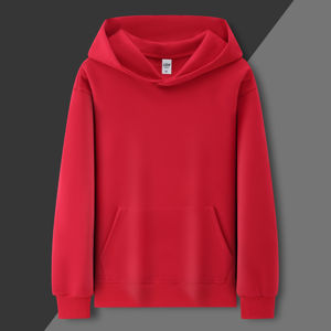 Hiver Saison Personnalisé Solide Couleur Hoodies Street Wear Tricoté Casual Outfit Polaire Hommes Hoodies - Product Image 3