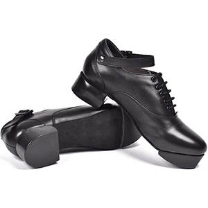 Chaussures de danse irlandais en cuir véritable pour femmes, Logo personnalisé 100%, haute qualité, vente en gros - Product Image 4
