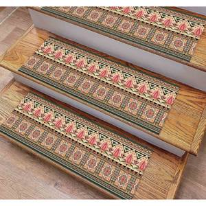 Tapis imprimé à motifs géométriques : moderne, ethnique, décoration de chambre d'enfant, tapis d'appoint - Product Image 2