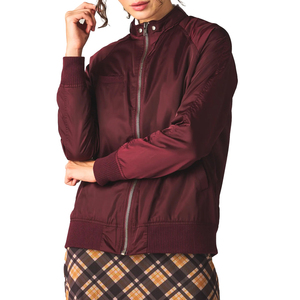 Women Quick Dry Fitness Clothing Satin <b>Jacket</b> Casual Style Women's Custom Satin Bomber <b>Jacket</b> for Winter - Product Image 6