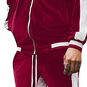 Survêtements en polyester pour hommes Ensembles de jogging Streetwear personnalisés Marque privée Ensemble 2 pièces vierge Survêtements pour hommes Ensemble pantalon de survêtement et sweat à capuche - Product Image 2